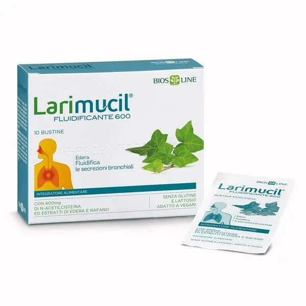 Larimucil Fluidific 600 - 10 plicuri — preț și oferte