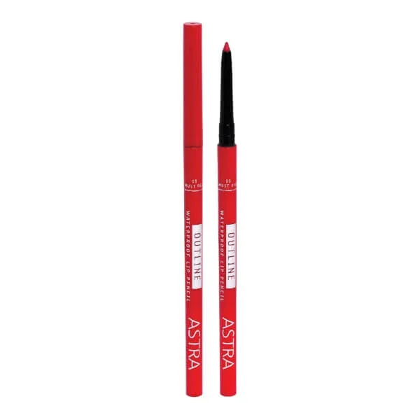 Creion de buze rezistent la apă Astra Outline nr.05 Must Red de lungă durată — preț și oferte