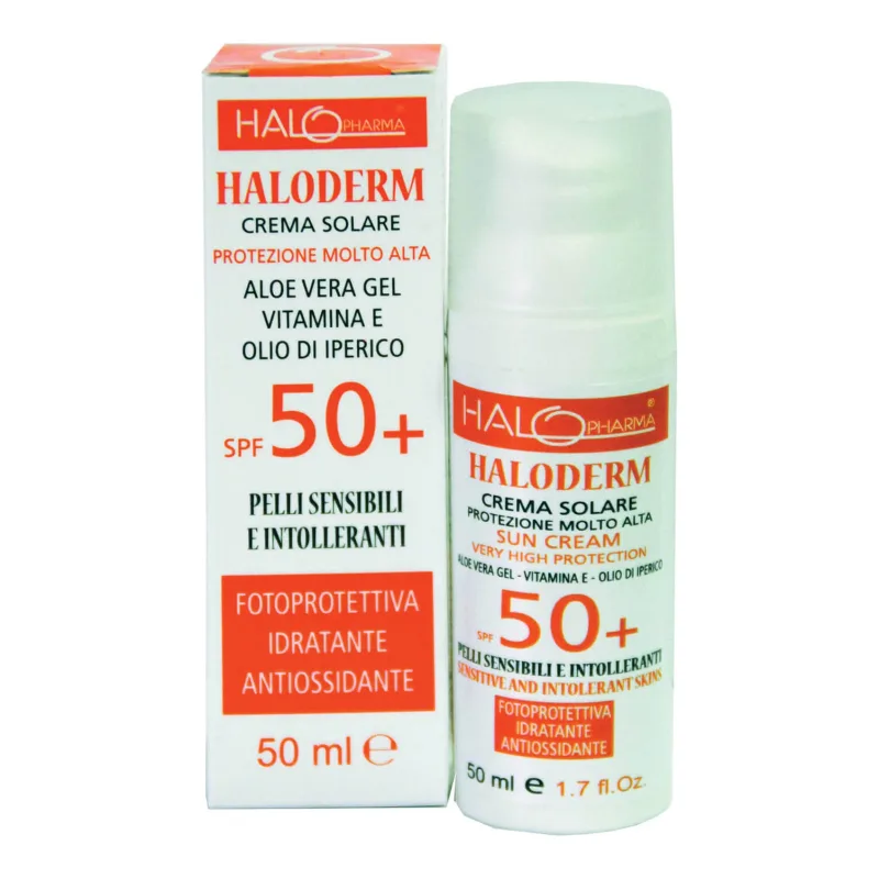 HALODERM Sol.Cream fp50+ 50ml — preț și oferte