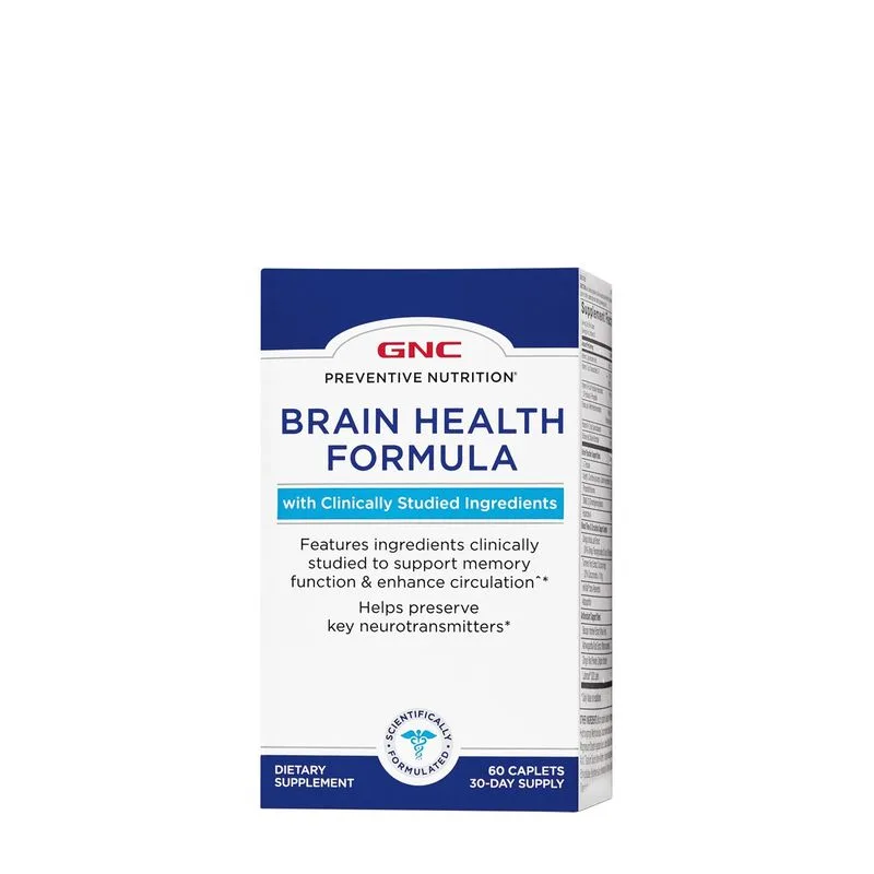 GNC Preventive Nutrition Brain Health, Formula Pentru Sanatatea Creierului | 60 Tb — preț și oferte