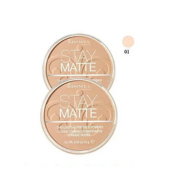 RIMMEL STAY MATTE PULBERE 001 TRANSPARENT Rimmel London — preț și oferte