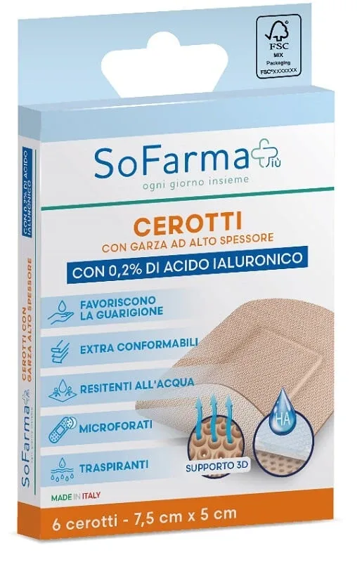 SF+ CEARĂ PENTRU CICATRICI 7.5X5 6PCS. — preț și oferte