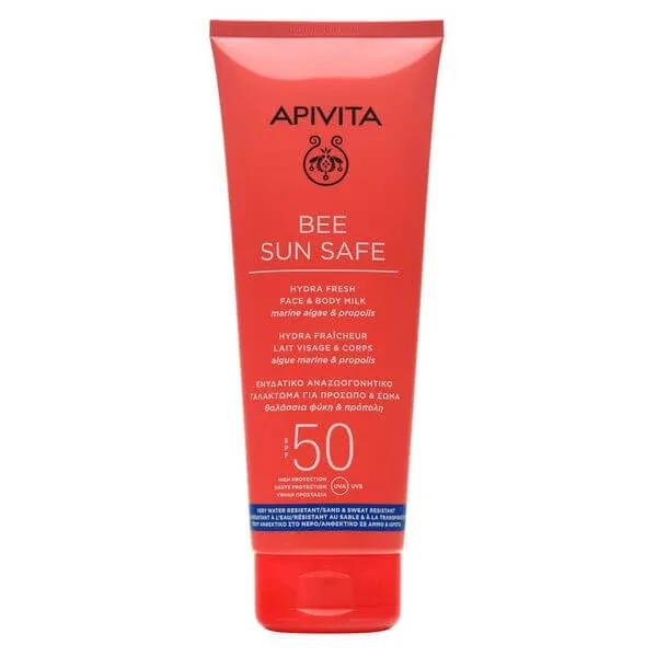 Apivita Sun Safe Face Body SPF50 Bee Sun Safe Hydra Fresh 200ml — preț și oferte
