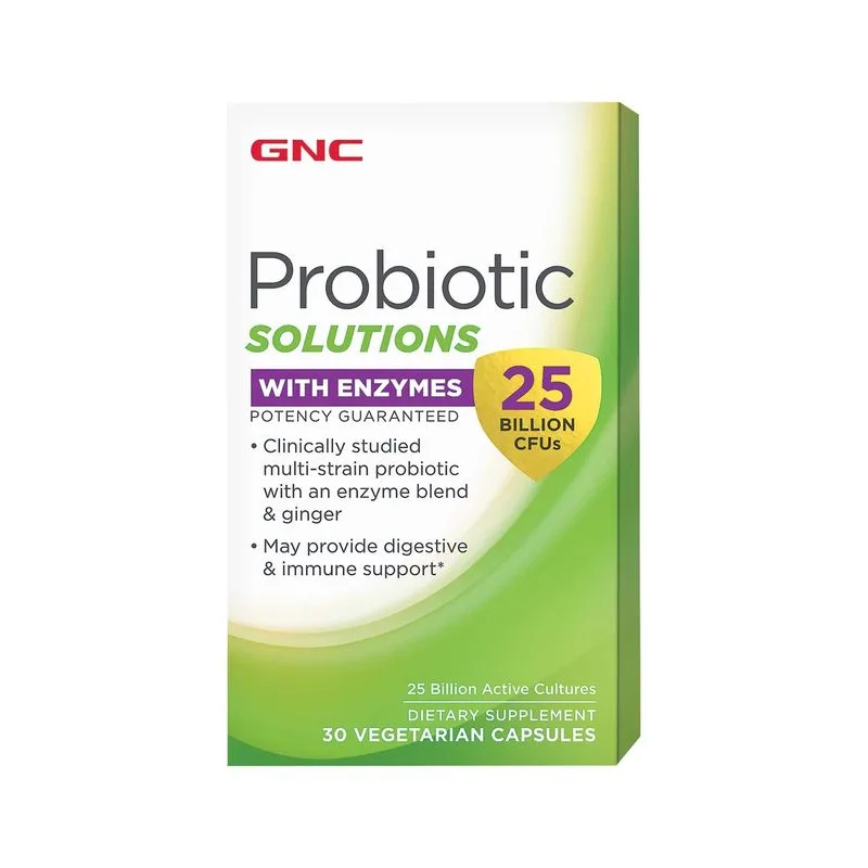 GNC Probiotic cu Enzime Digestive 25 Miliarde CFU | 30 cps — preț și oferte
