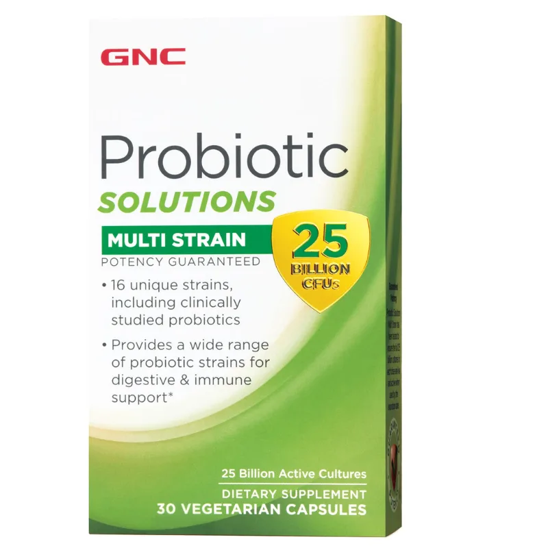GNC Probiotic Cu Tulpini Multiple 25 Miliarde Cfu | 30 cps — preț și oferte