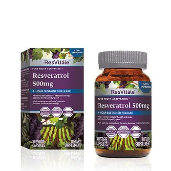 GNC Resvitale Resveratrol 500 Mg, Quercetina 40 Mg | 30 Cps — preț și oferte