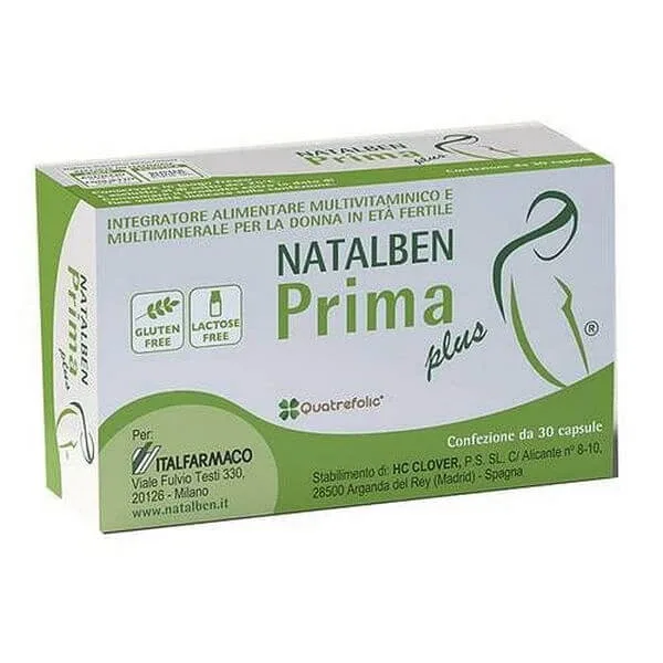 NATALBEN-PRIMA PLUS 30 Cps — preț și oferte