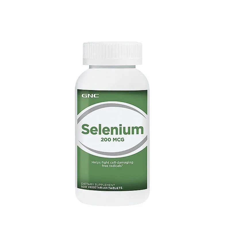 GNC Seleniu 200 Mcg, Seleniu Natural | 100 Tb — preț și oferte