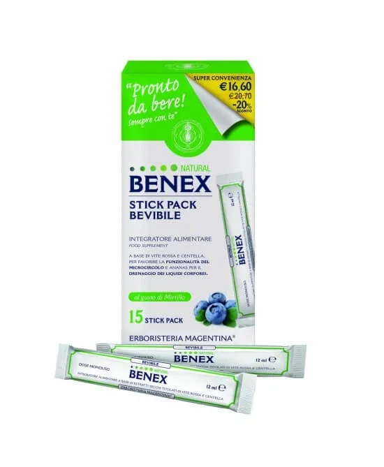 Benex Drinkable 15stick 12ml Tp — preț și oferte