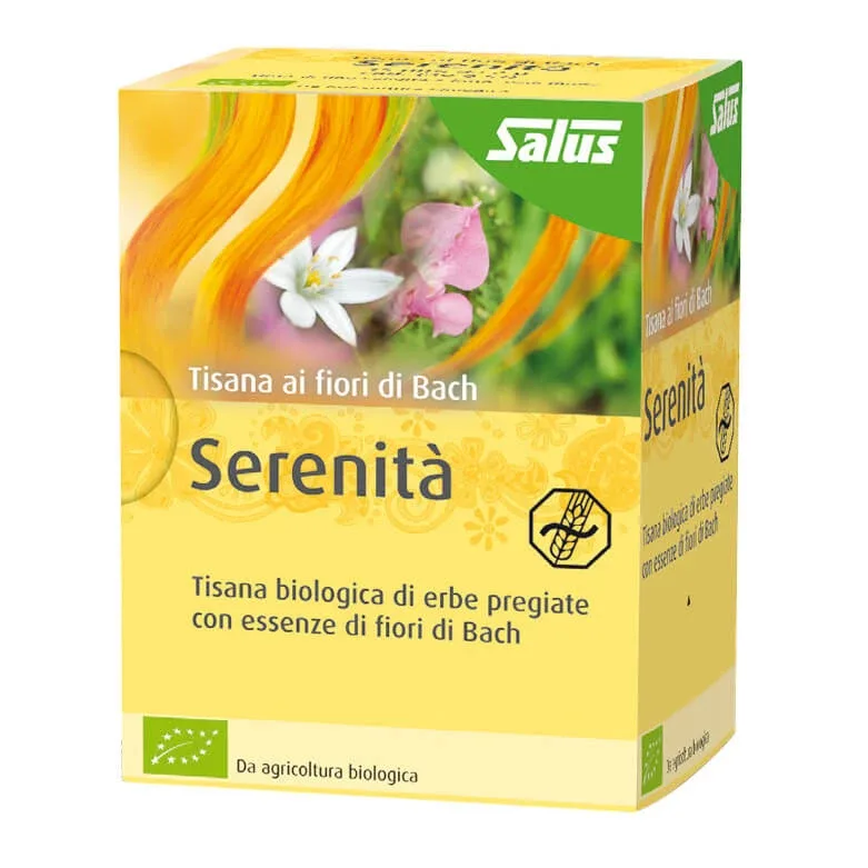 Serenity Bach Flower Remedy Herbal Tea 15 pliculețe — preț și oferte