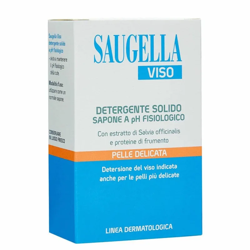 Saugella Facial Cleanser Săpun fiziologic solid Piele delicată 100 G — preț și oferte