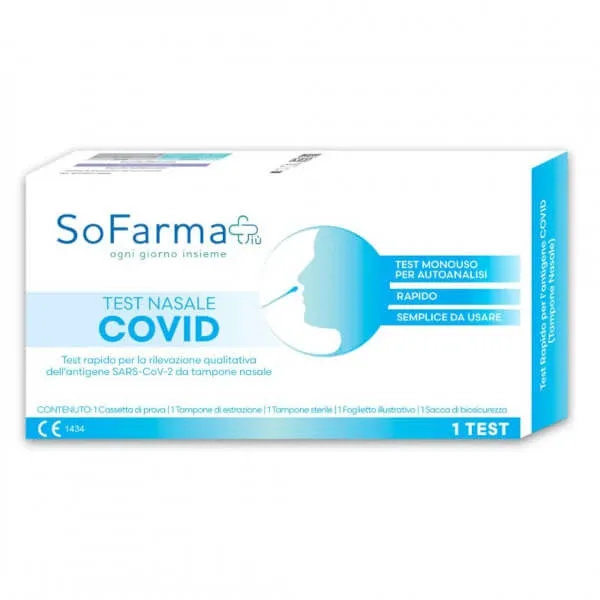 Sofarmapiù Test rapid de autodiagnostic nazal COVID-19 de unică folosință — preț și oferte