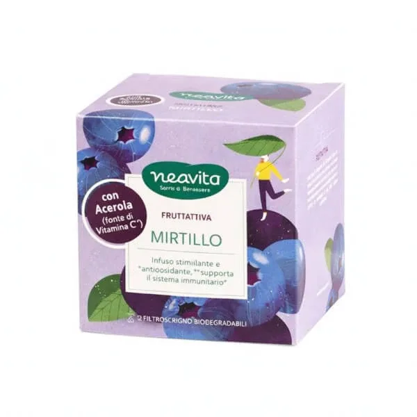 Neavita infuzie fructată de afine și acerola 12 filtre — preț și oferte
