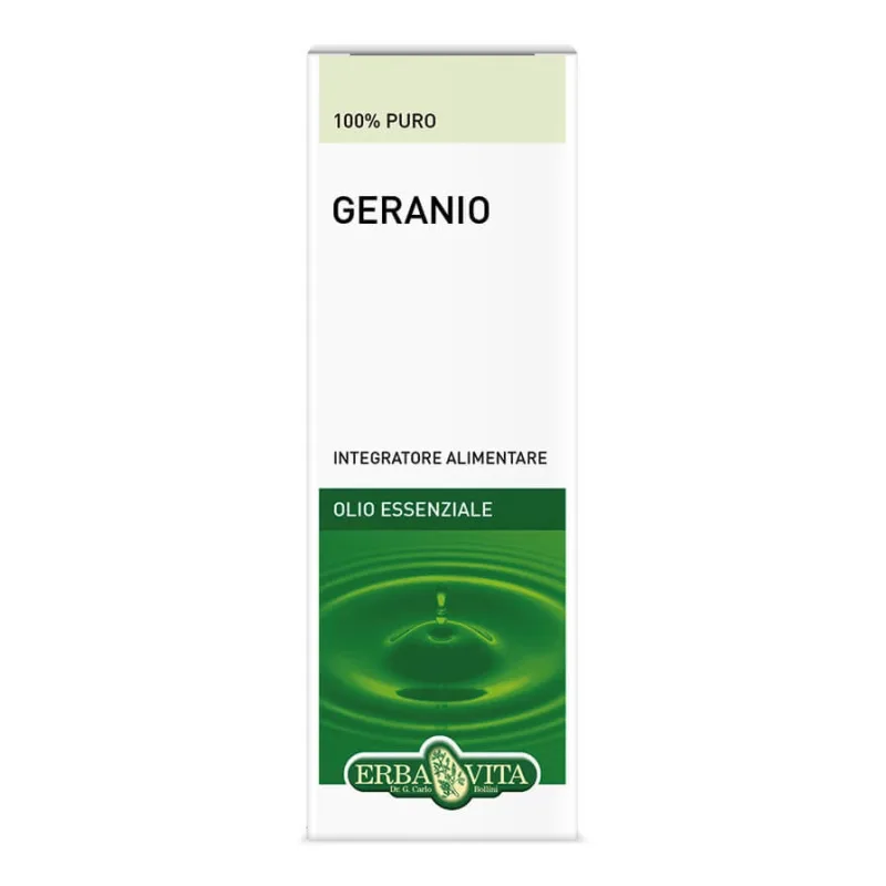 Ulei esențial de geraniu 10ml Erbavita — preț și oferte
