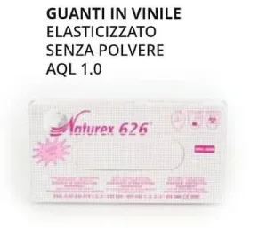 Mănuși de vinil fără pudră Medium 100 bucăți