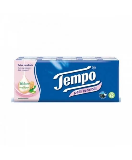 Tempo batiste piele sensibilă 10x9 bucăți — preț și oferte