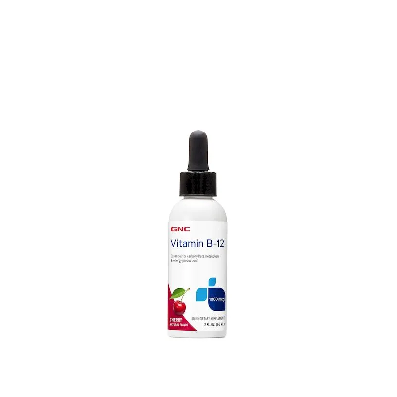 GNC Vitamina B12 Lichida cu aroma naturala de cirese | 60 ml — preț și oferte