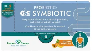 Probiotic+ GSE Symbiotic 15 flacoane aromă tropicală