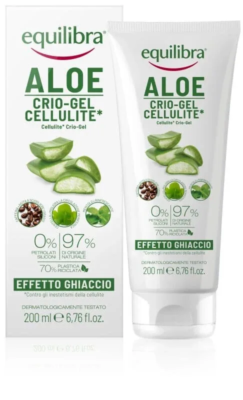 Equilibra Aloe criogel celulită efect de gheață 200ml — preț și oferte