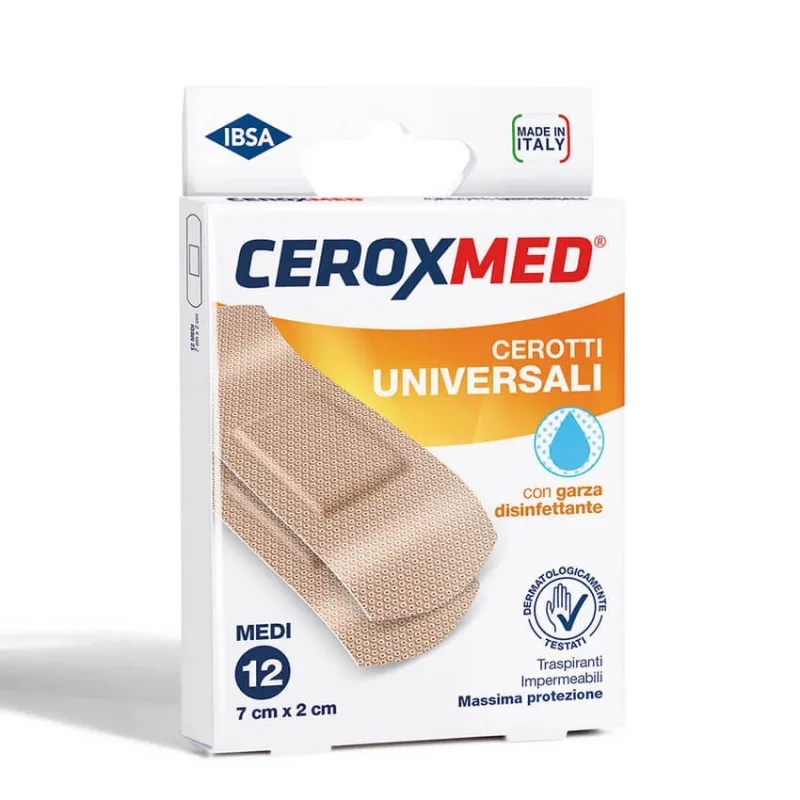 Ceroxmed - Band-Aids universal pachet mediu 12 bucăți — preț și oferte