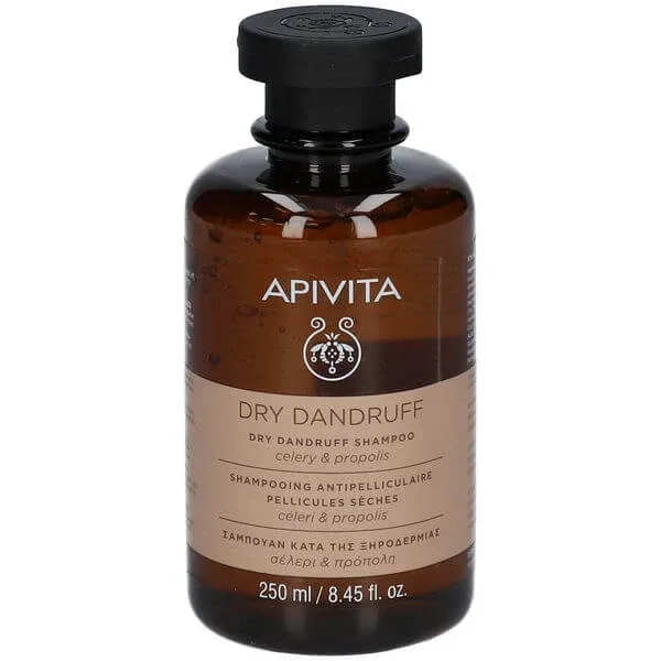 Apivita Șampon pentru mătreață uscată Țelină și propolis 250ml — preț și oferte