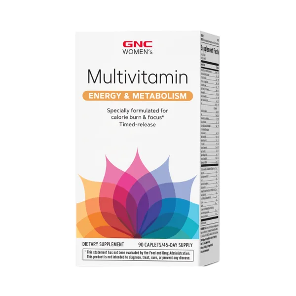 GNC Women's multivitamin Energy & Metabolism, GNC | 90 tablete — preț și oferte