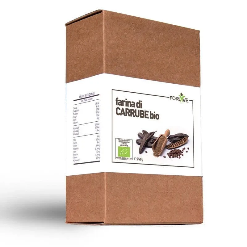 Forlive Carob Flour Bio 250g — preț și oferte