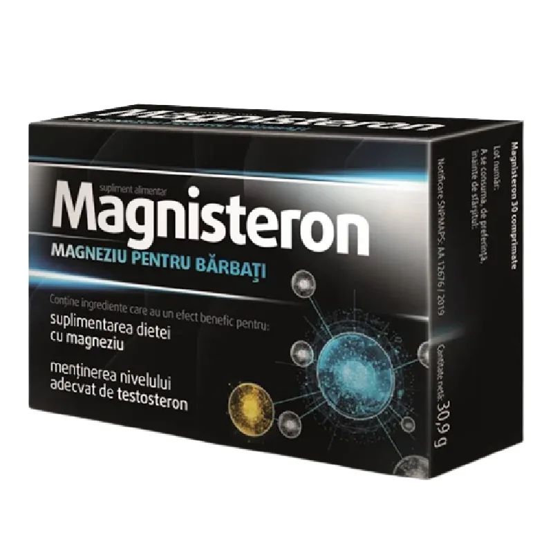 Magnisteron magneziu pentru barbati, 30 comprimate, Aflofarm — preț și oferte