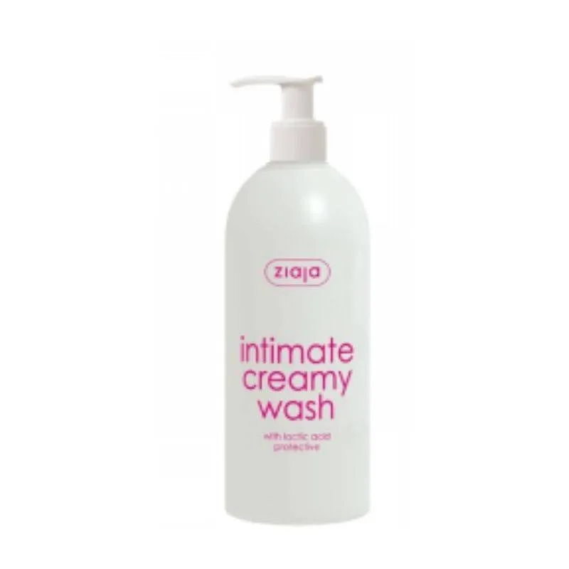 ZIAJA Gel cremos pentru igiena intima cu acid lactic, 500 ml — preț și oferte