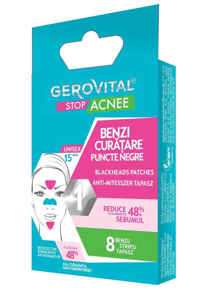 GP STOP ACNEE BENZI CURATARE PUNCTE NEGRE 4560 FARMEC — preț și oferte