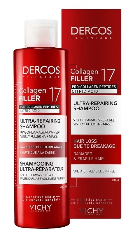DERCOS COLAGEN17 SH 200ML — preț și oferte