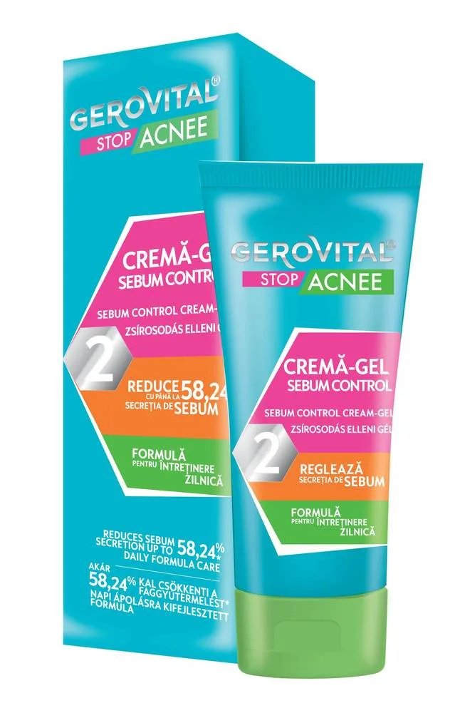 GP STOP ACNEE CREMA -GEL SEBUM CONTROL 4570 FARMEC — preț și oferte