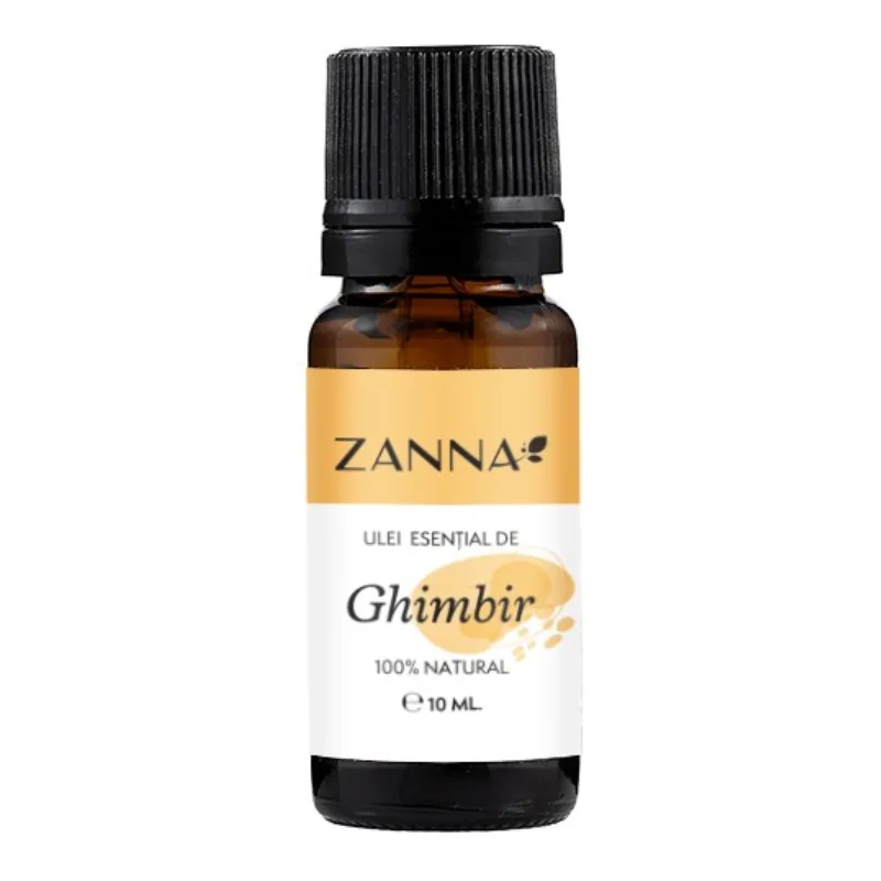 Ulei esential de ghimbir, 10 ml, Zanna — preț și oferte
