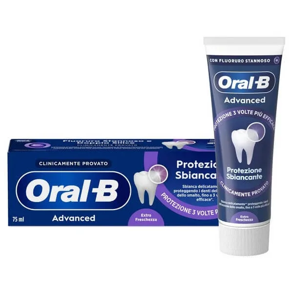 Oral-B Advanced Whitening Protection - Pastă de dinți Extra Fresh 75ml — preț și oferte