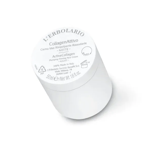 L'Erbolario CollagenAttivo - Refill Cremă de noapte pentru față răcoritoare și fermitate, 50 ml — preț și oferte