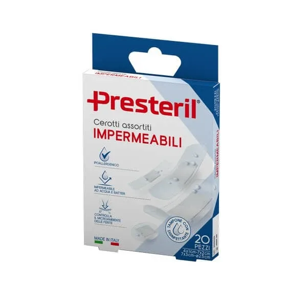 PRESTERIL Tencuieli impermeabile asortate 4 pachete - 20 bucăți — preț și oferte