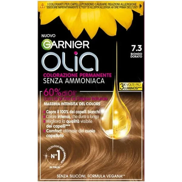 GARNIER OLIA COLORANT PERMANENT 7.3 BLOND AURIU — preț și oferte