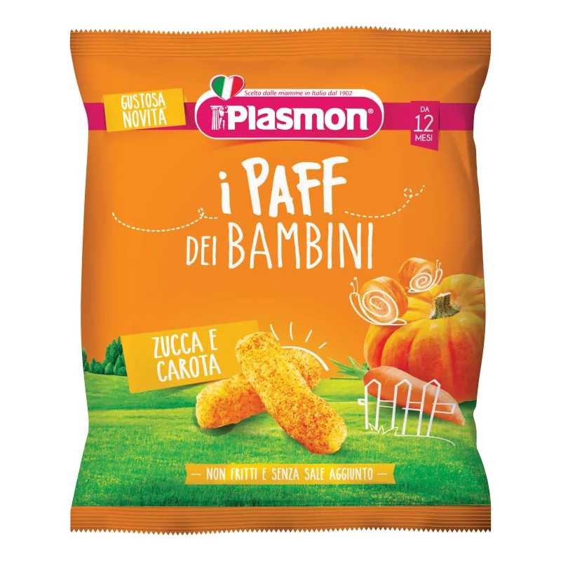 PLASMON PAFF Snack Dovleac/Car. — preț și oferte