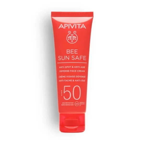 Apivita Bee Sun Safe cremă anti-puncte și anti-îmbătrânire spf50 50ml — preț și oferte