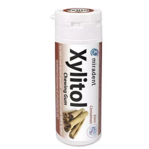 Guma de mestecat Cinnamon XYLITOL, Miradent | 30 buc — preț și oferte