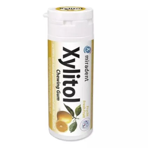 Guma de mestecat Fresh Fruit XYLITOL, Miradent | 30 buc — preț și oferte