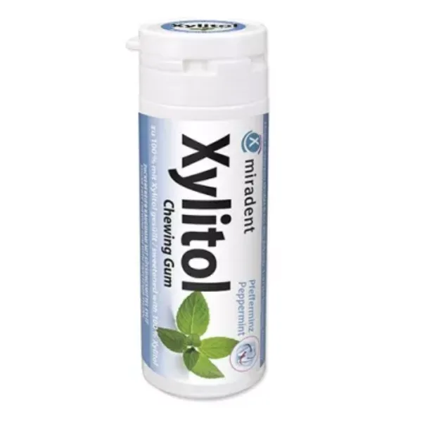 Guma de mestecat Peppermint XYLITOL, Miradent | 30 buc — preț și oferte