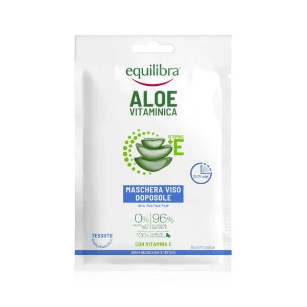 Equilibra Aloe Vitamin mască de față după plajă 20 ml — preț și oferte