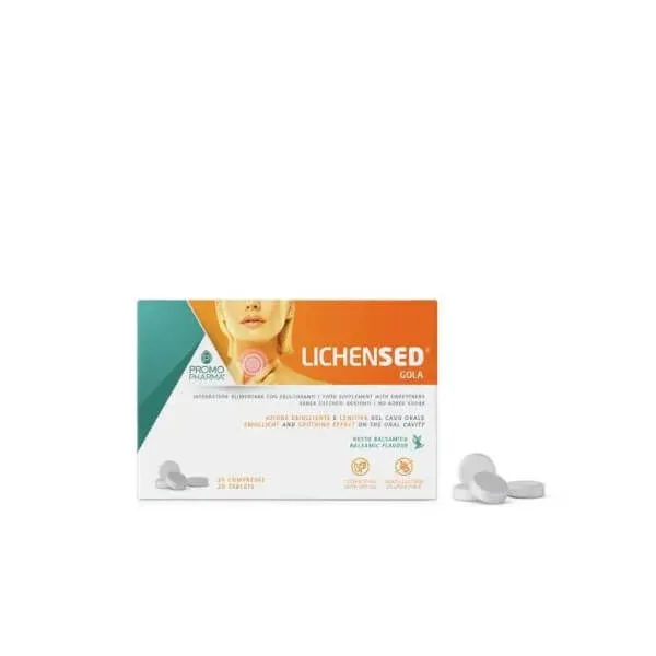 Lichensed Balsamic Throat 20 comprimate — preț și oferte