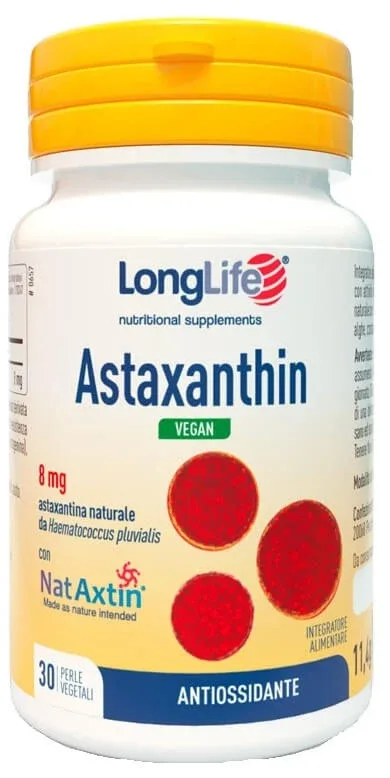 LONGLIFE ASTAXANTHIN VEGAN 8MG — preț și oferte