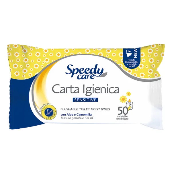 Hartie igienica umeda Speedy Care, O-PAC | 50 buc O-PAC INFINITY — preț și oferte