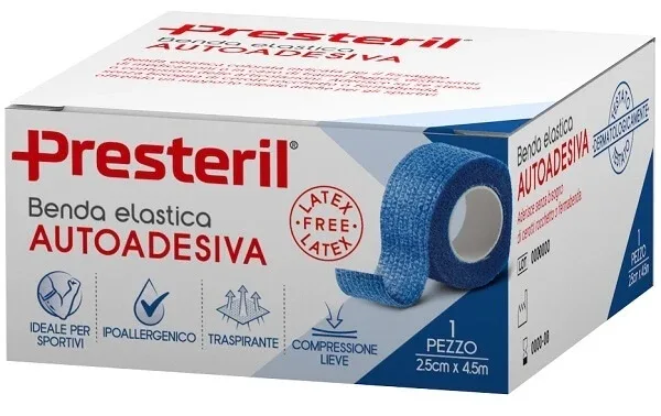 BANDAJ PRESTERIL EL 2,5X450 ALBASTRU — preț și oferte