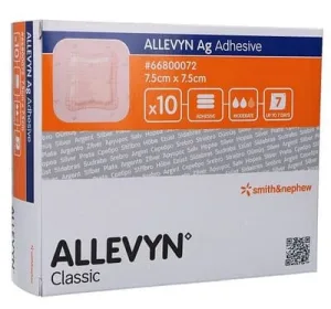 allevyn adeziv ag 7.5x7.5 10 pansamente