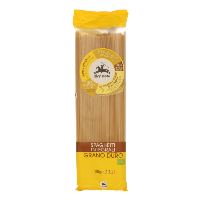 ALCE Spaghetti Integrali 3 Bio 500 g — preț și oferte