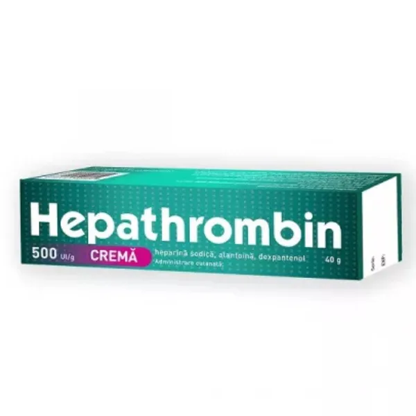 Hepathrombin crema 500UI/g, Stada | 40 g STADA HEMOFARM — preț și oferte